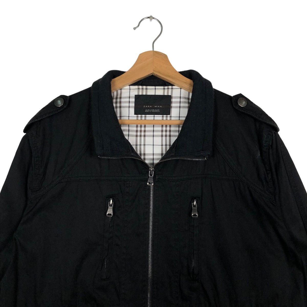 Japanese Brand 🔥Biker Bondage Parachute Jacket Double Breast Zara Man Size US XL / EU 56 / 4 - 3 Thumbnail