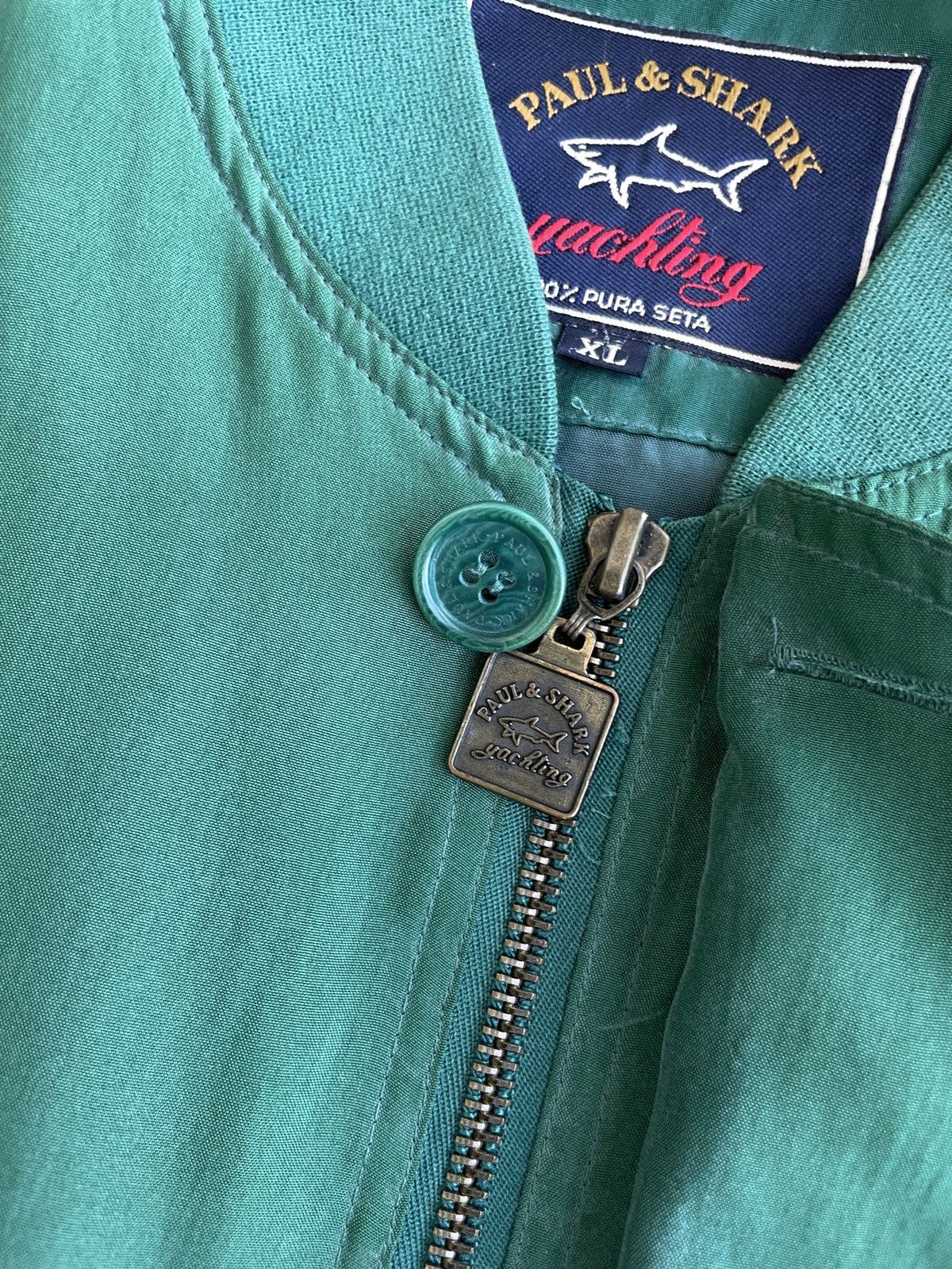 Paul & Shark Paul & Shark Yachting Silk Bomber Jacket Size US XL / EU 56 / 4 - 5 Thumbnail