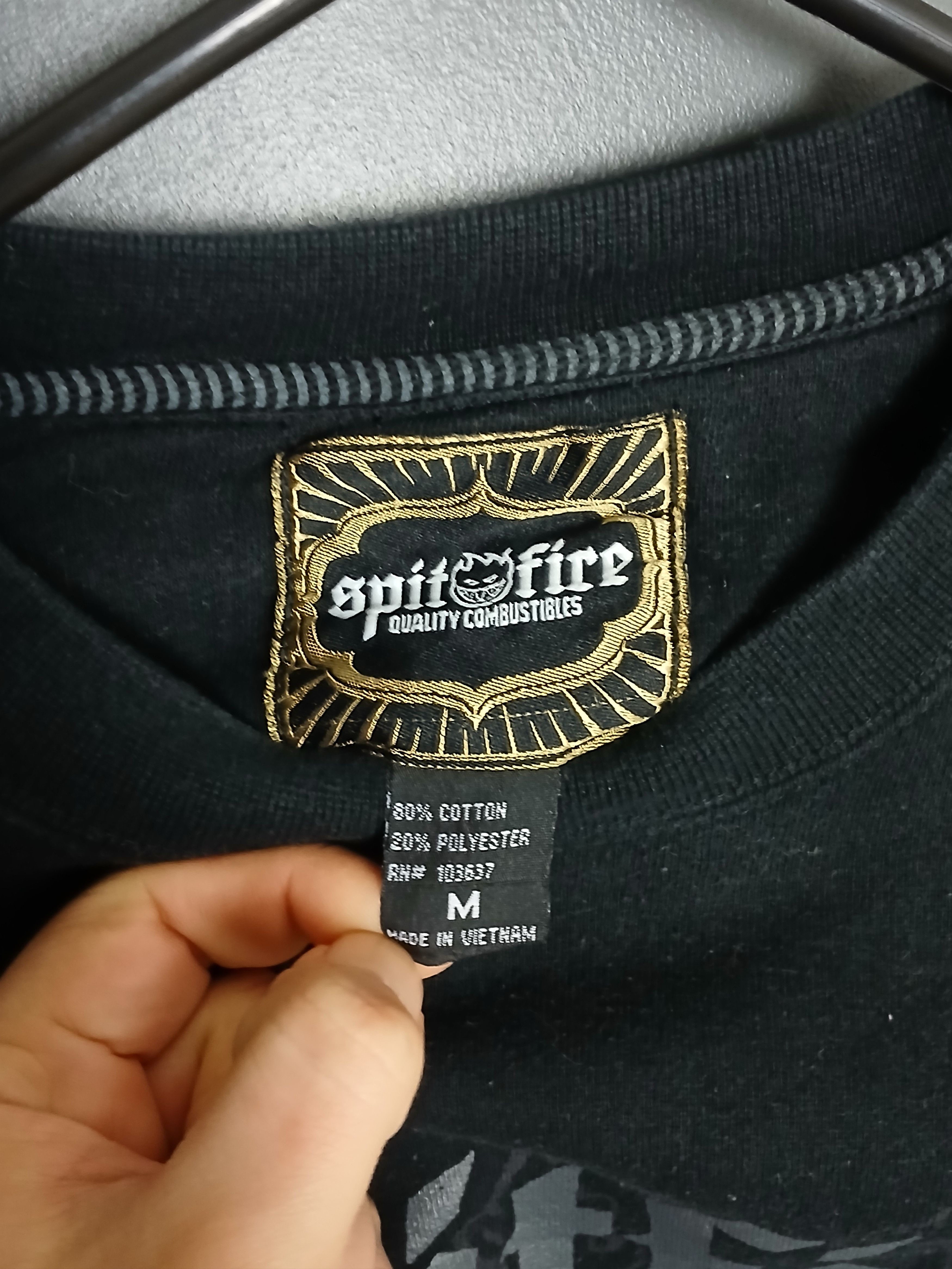 Spitfire × Vintage Vintage Spitfire Skategang Sweatshirt Size US M / EU 48-50 / 2 - 9 Thumbnail