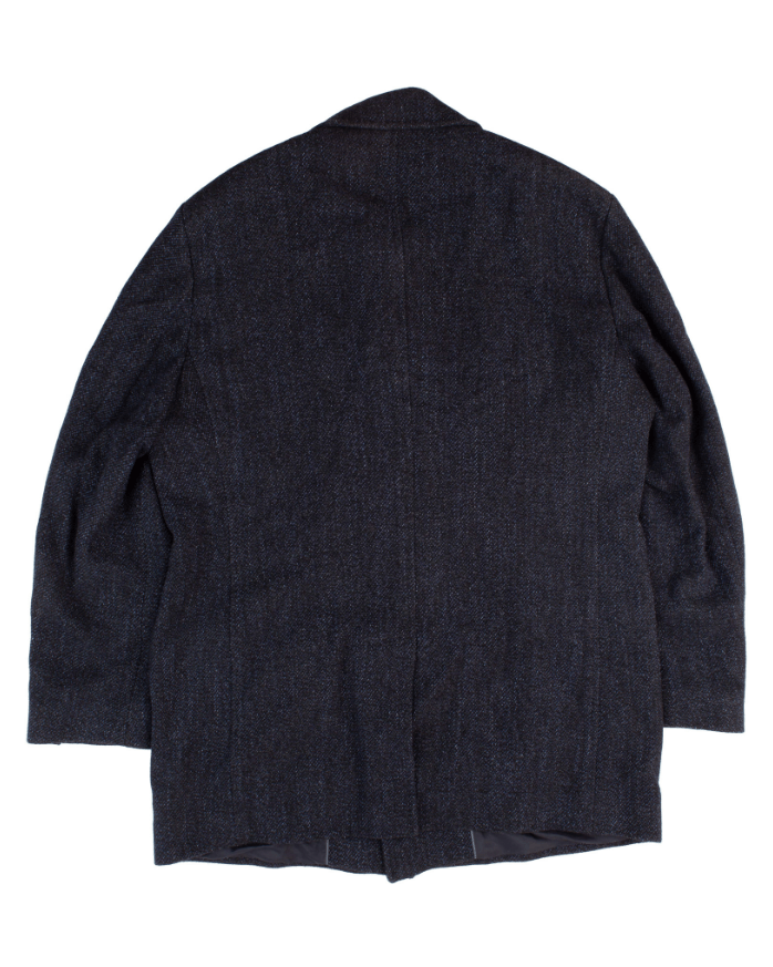 Hugo Boss Hugo Boss Textured Wool Blend Single Breasted Coat Size 3XL Size US XXL / EU 58 / 5 - 2 Thumbnail