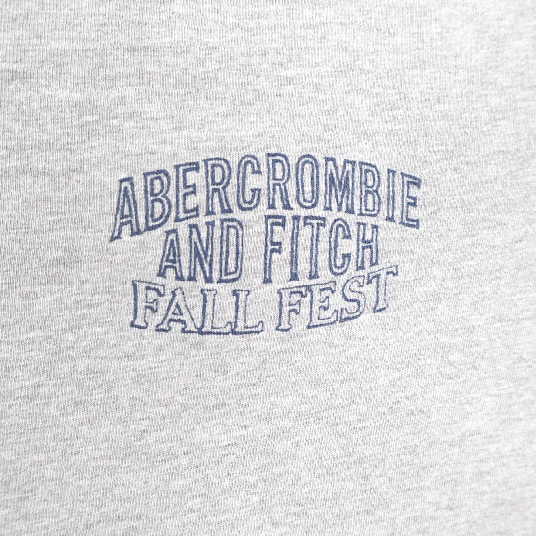 Abercrombie & Fitch VINTAGE Abercrombie & Fitch Shirt Mens M Gray Sky Dive Festival Y2K Tee Long Sleeve Graphic Print Crew Neck Size US M / EU 48-50 / 2 - 3 Thumbnail