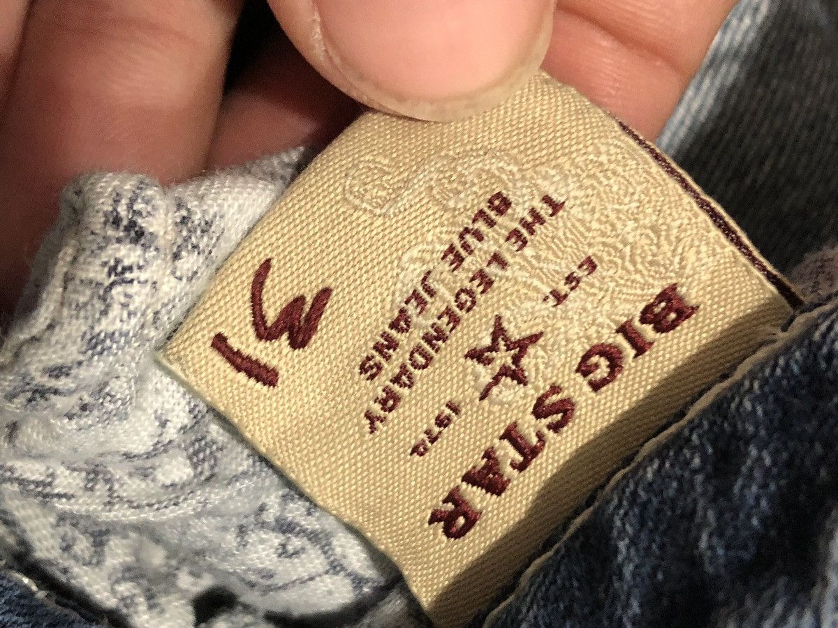 Big Star × Vintage Y2K Big Star Rikki Low Rise Jeans Size 31" - 9 Thumbnail