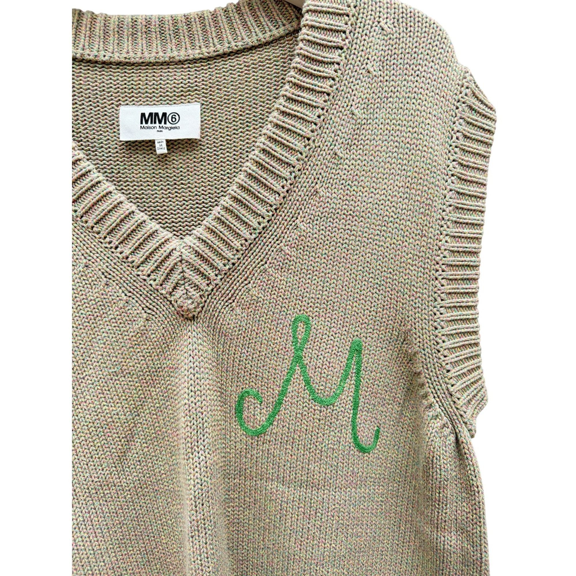 Maison Margiela Oversized Heavy Knitted Vest Size US S / EU 44-46 / 1 - 5 Thumbnail