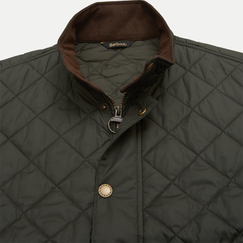 Barbour o1s22i1n1124 Lowerdale Quilted Vest in Green Size US XL / EU 56 / 4 - 3 Thumbnail