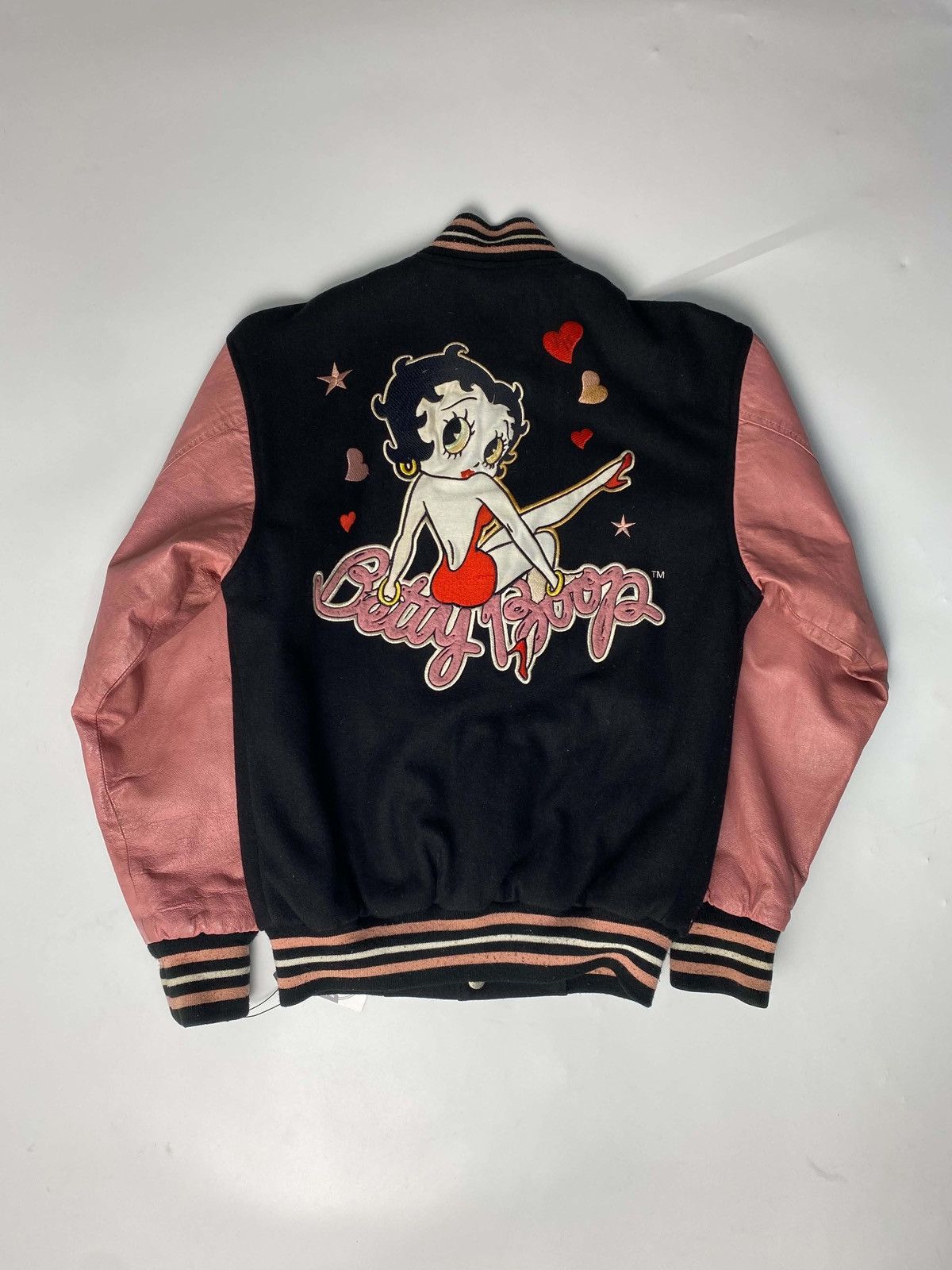 Vintage Vintage Betty Boop by Jeff Hamilton Bomber Jacket Size ONE SIZE - 2 Thumbnail