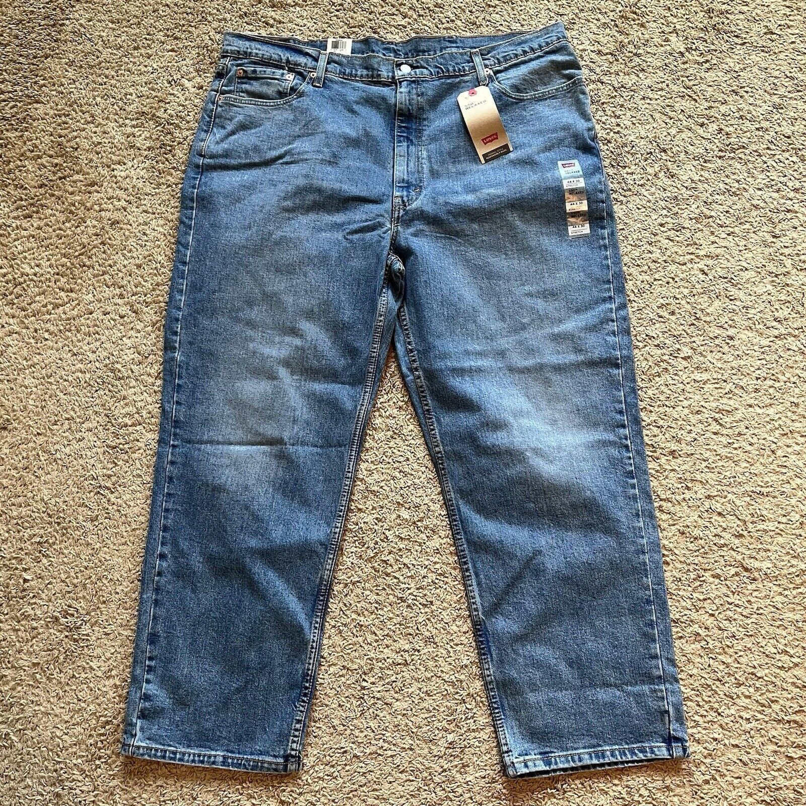 Levi's NWT Levis 550 Jeans Big & Tall Relaxed Fit 44 X 30 Size US 44 / EU 60 - 1 Thumbnail