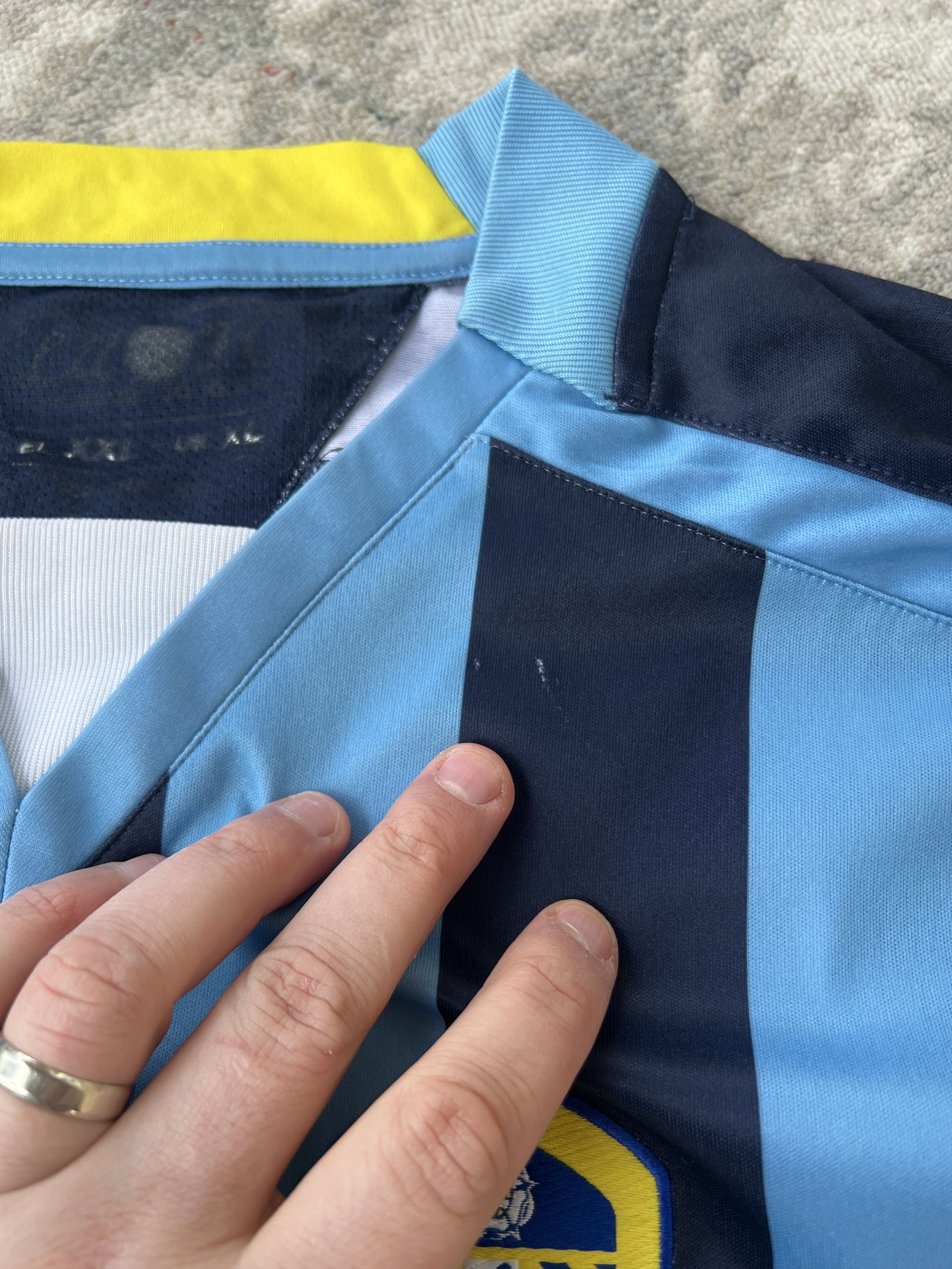 Macron Macron Leeds United Vintage Jersey Size US XXL / EU 58 / 5 - 9 Thumbnail