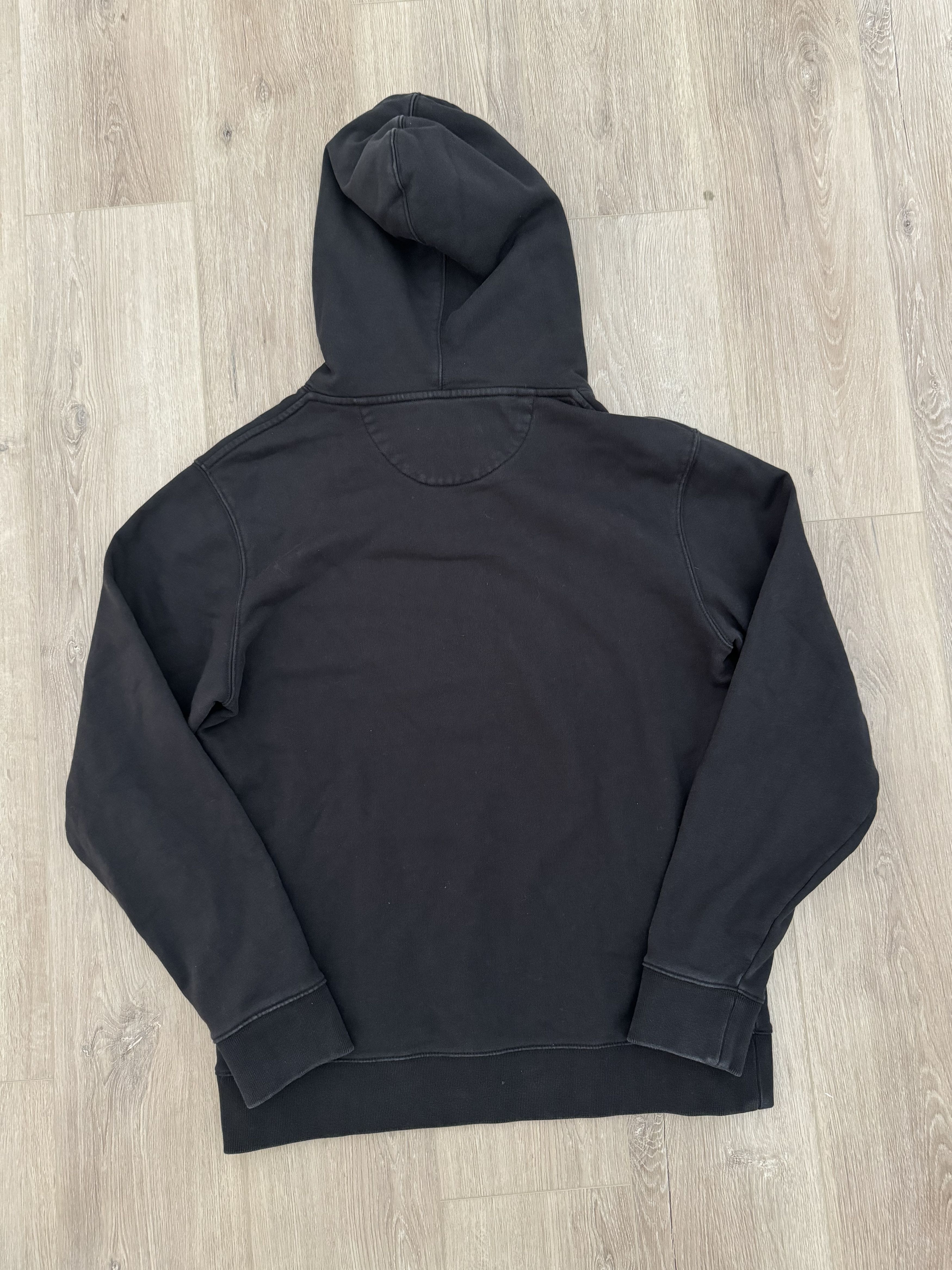 Saturdays NYC EMBROIDERED SPELLOUT BLACKOUT HOODIE / SATURDAYS NYC Size US XL / EU 56 / 4 - 4 Thumbnail