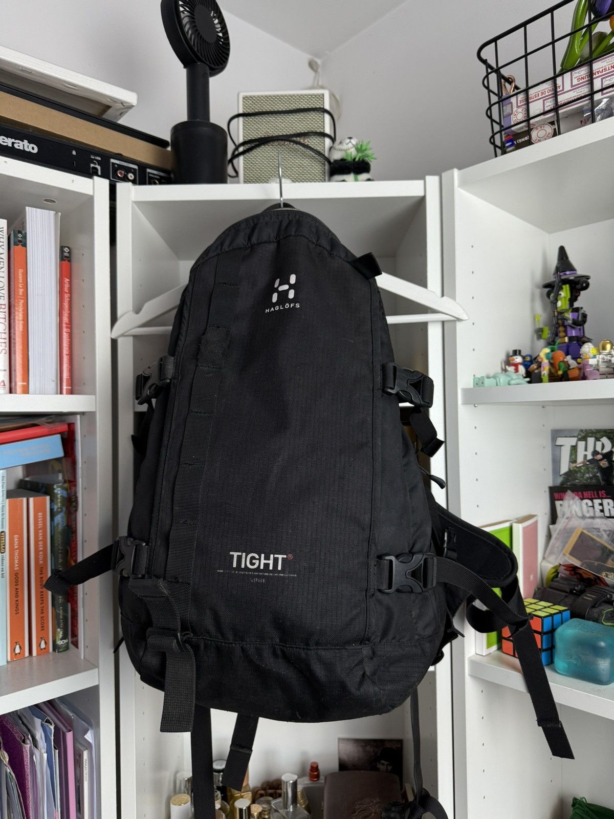 Haglofs Haglofs tight black mountain backpack outdoor trekking casual Size ONE SIZE - 1 Thumbnail