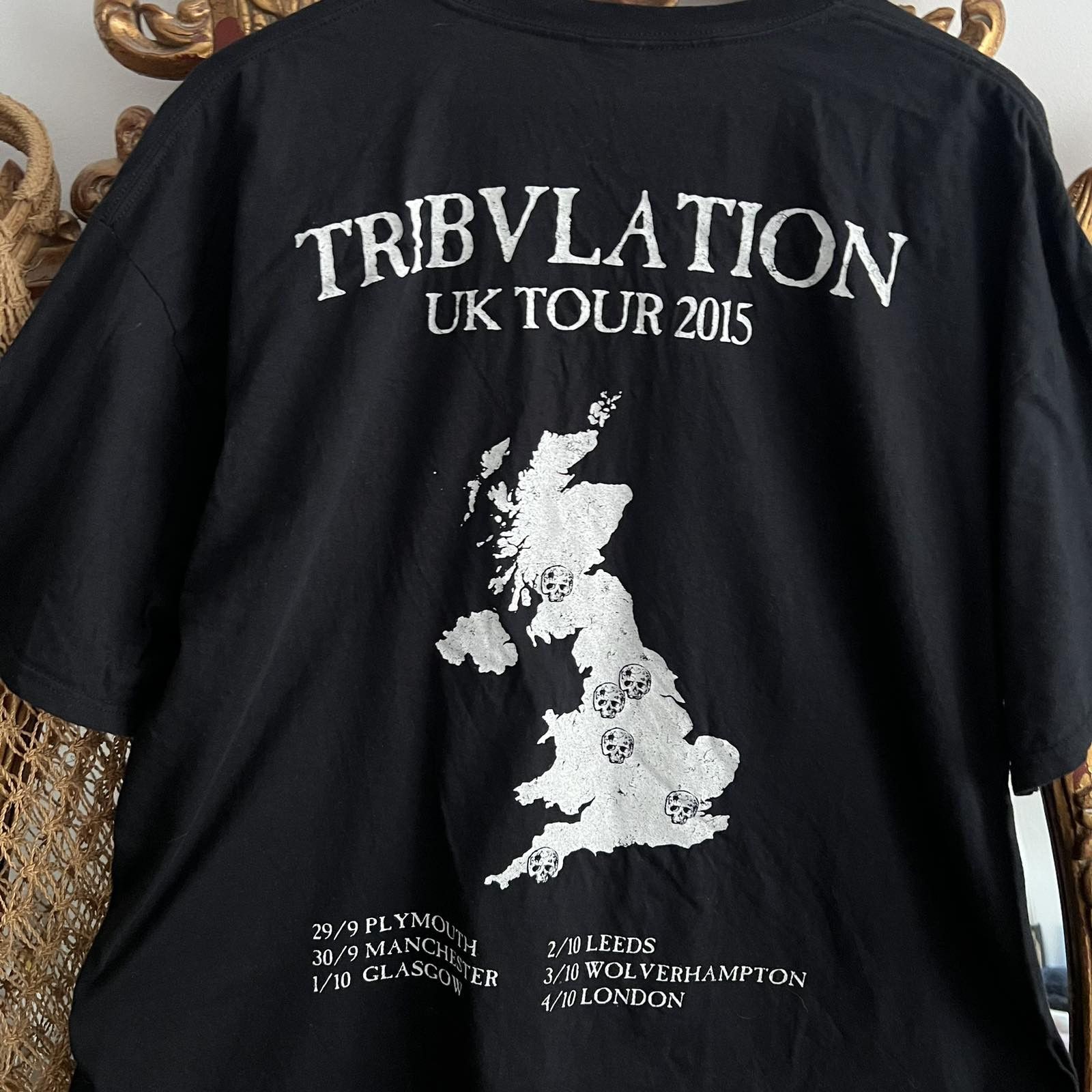 Band Tees Vintage Tribulation Rock UK Tour tee Sz XXL Size US XXL / EU 58 / 5 - 5 Thumbnail