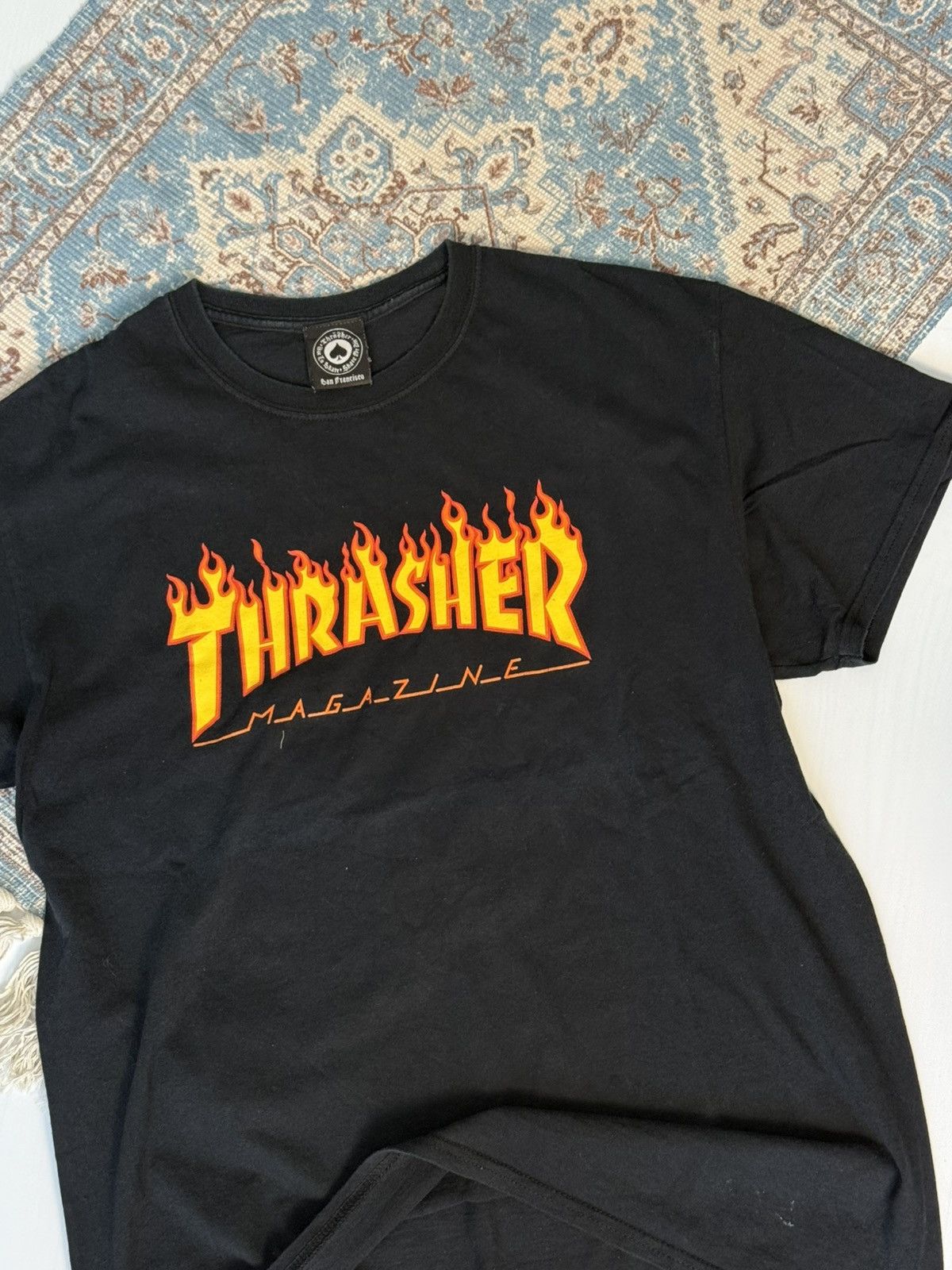 Thrasher Vintage Thrasher Logo T-shirt Size US L / EU 52-54 / 3 - 2 Thumbnail