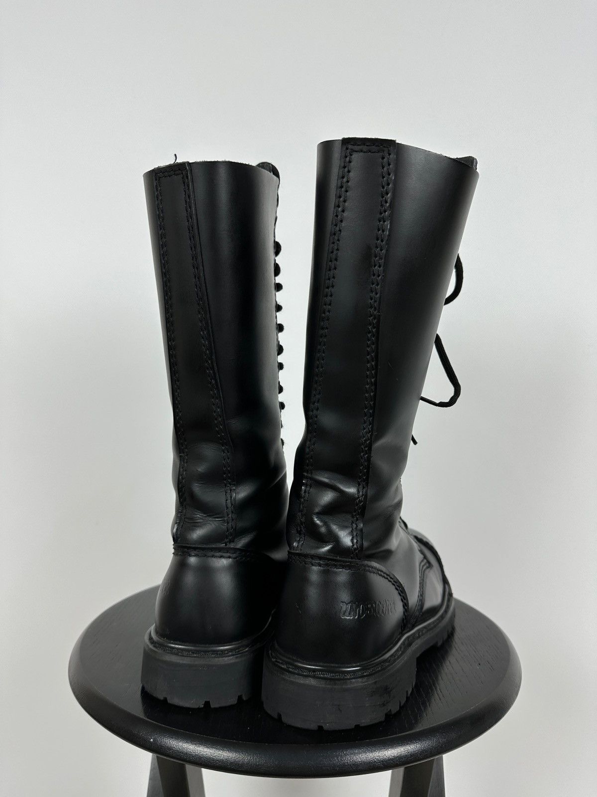 Vintage Vintage Undercover High Leather Steel Toe England Boots Size US 7.5 / EU 40-41 - 3 Thumbnail