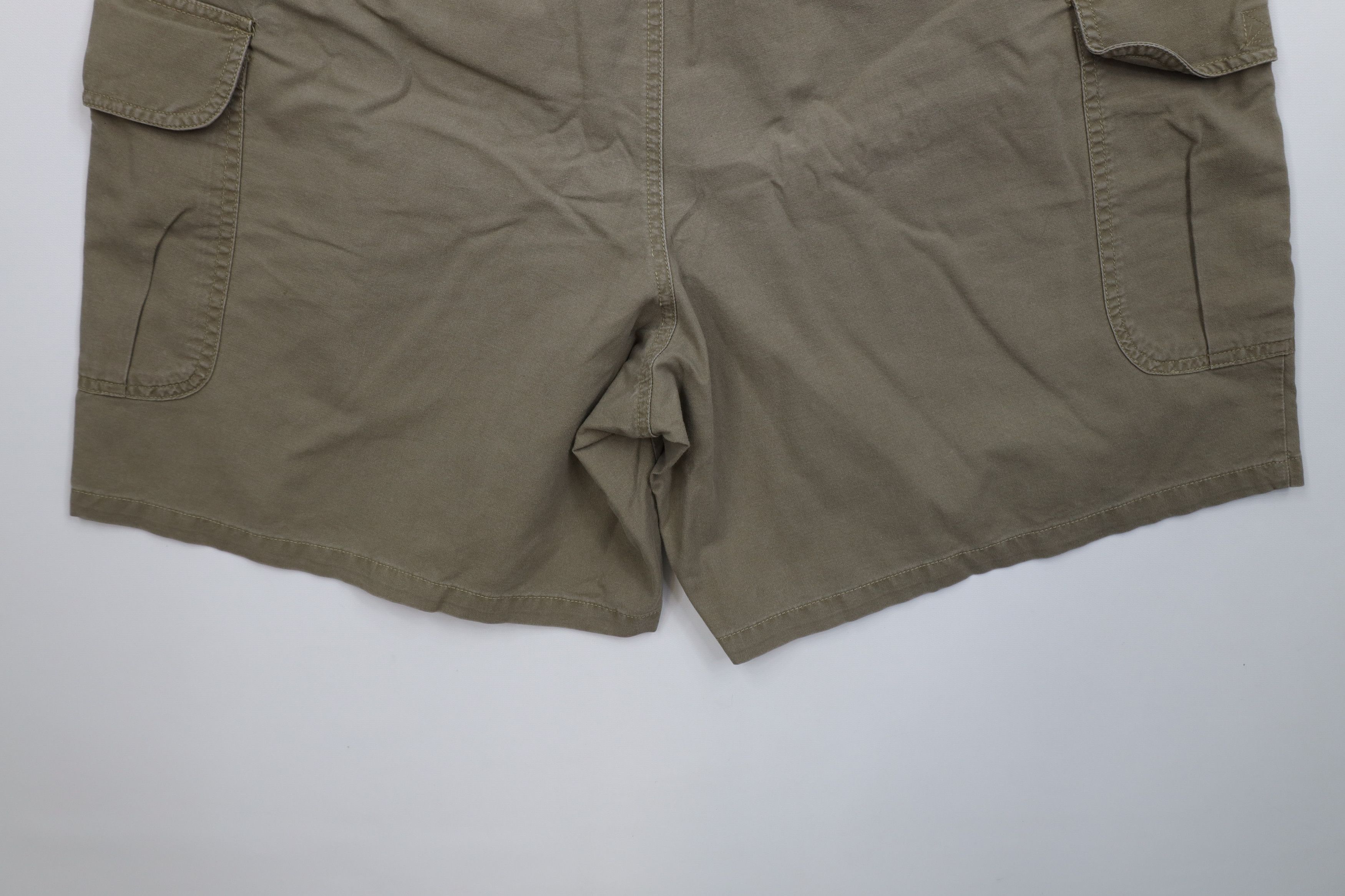 Columbia Vintage 90s Columbia Above Knee Cargo Shorts Cotton Breen Size US 38 / EU 54 - 11 Thumbnail