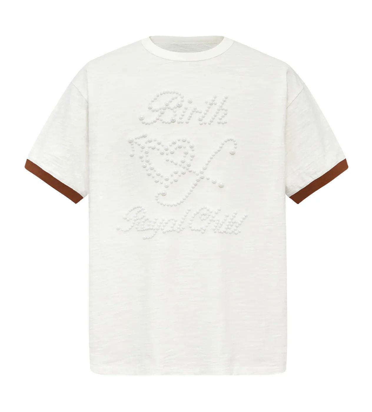 Other Birth of a Royal Child 'Pearl Patchwork' White Tee Size US L / EU 52-54 / 3 - 1 Preview