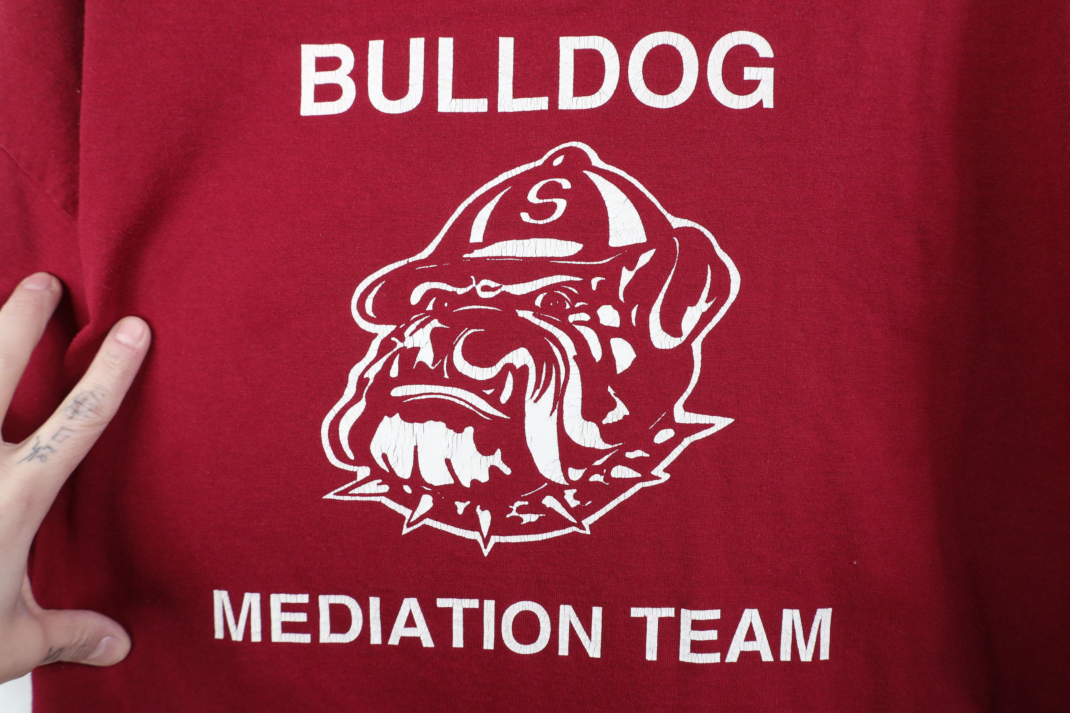 Vintage Vintage 90s Streetwear Team Bulldog Lawyer T-Shirt USA Size US XL / EU 56 / 4 - 9 Thumbnail
