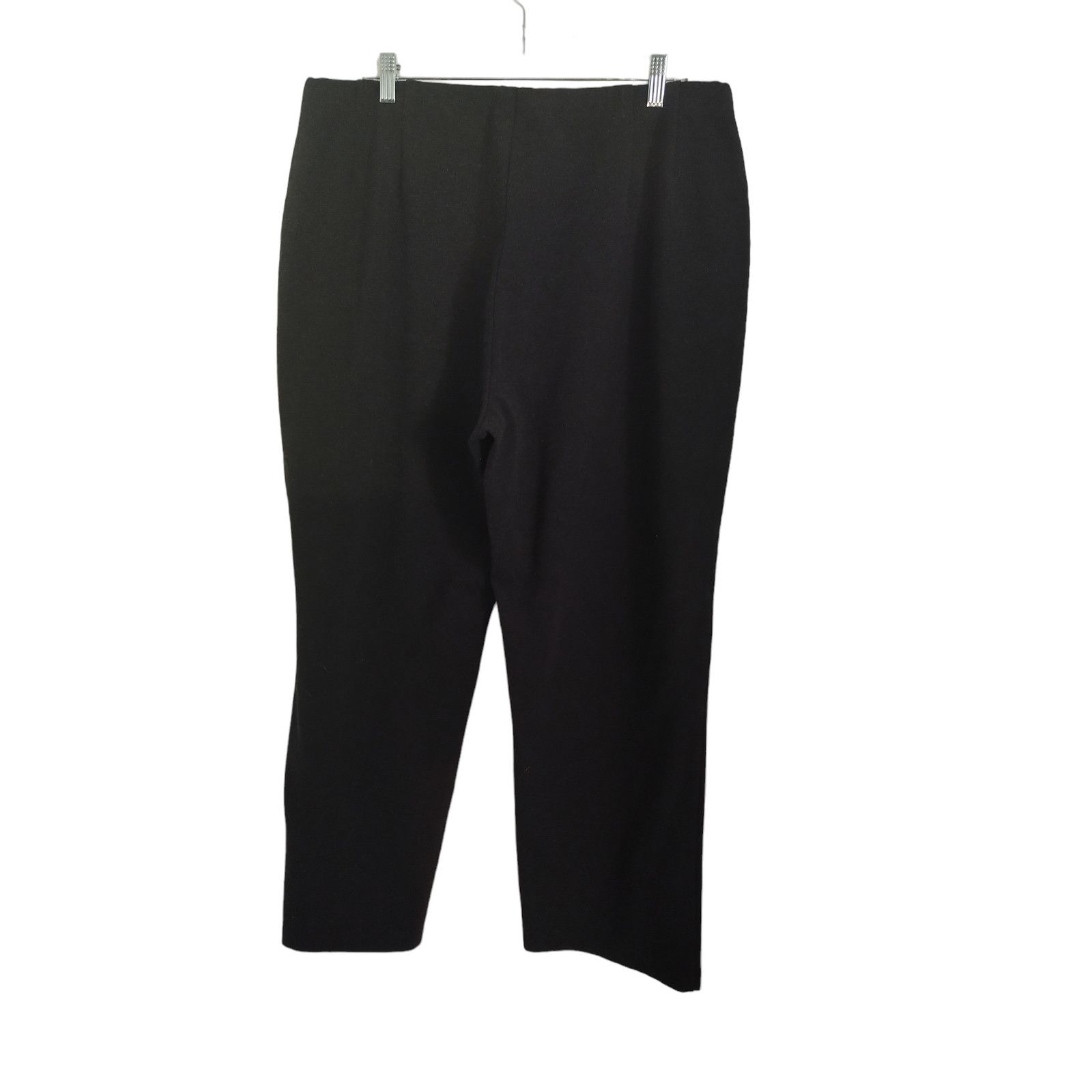 Eileen Fisher Eileen Fisher Womens Bootcut Pants Pleated Front Gray Sz 2X Size 40" / US 18 - 2 Thumbnail