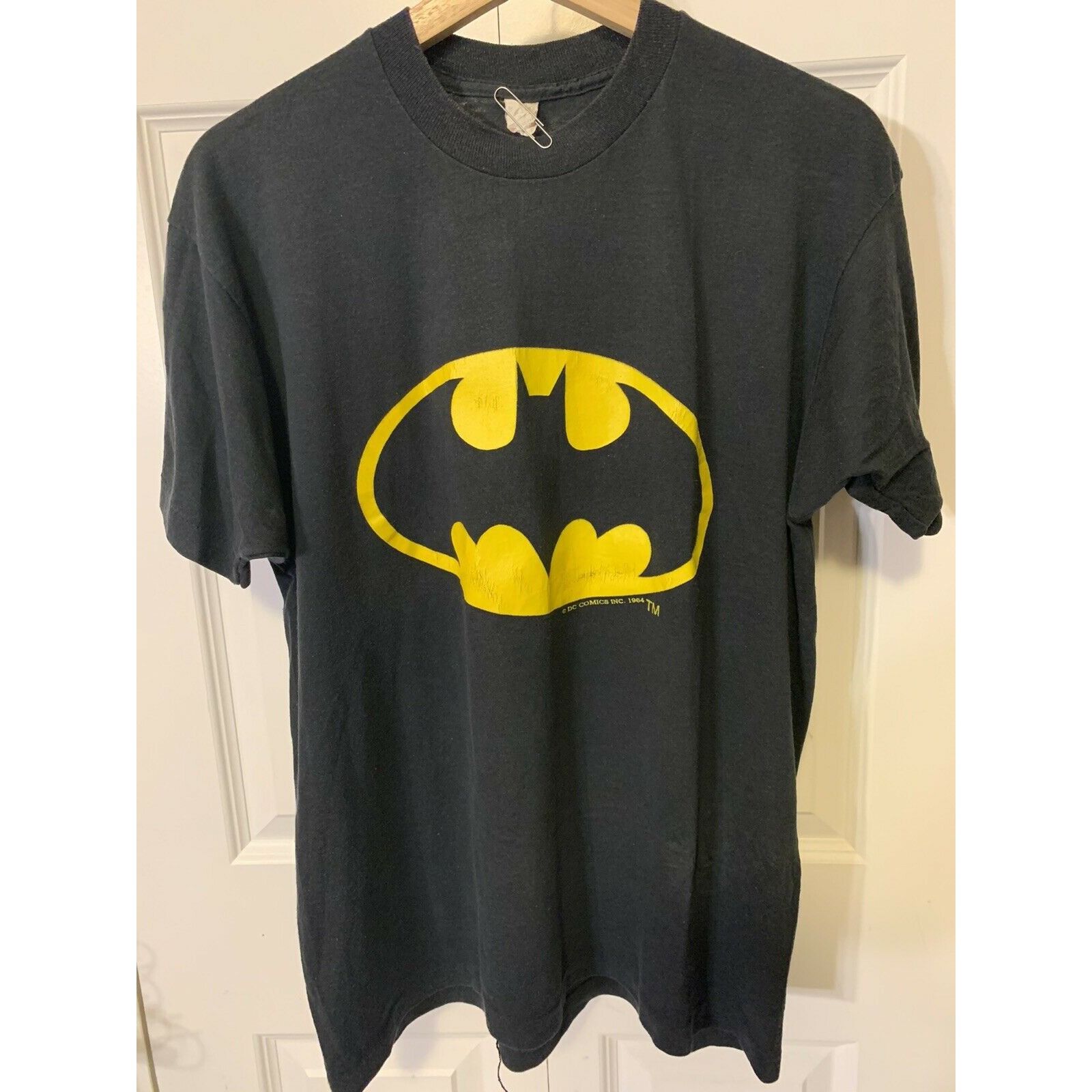 Other Vtg 80’s Batman Logo DC Movie Promo dc comics Mens XL Size US XL / EU 56 / 4 - 4 Thumbnail