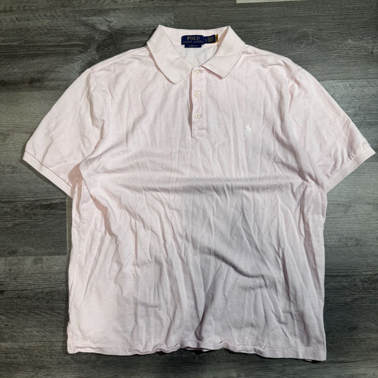 Polo Ralph Lauren pink polo shirt