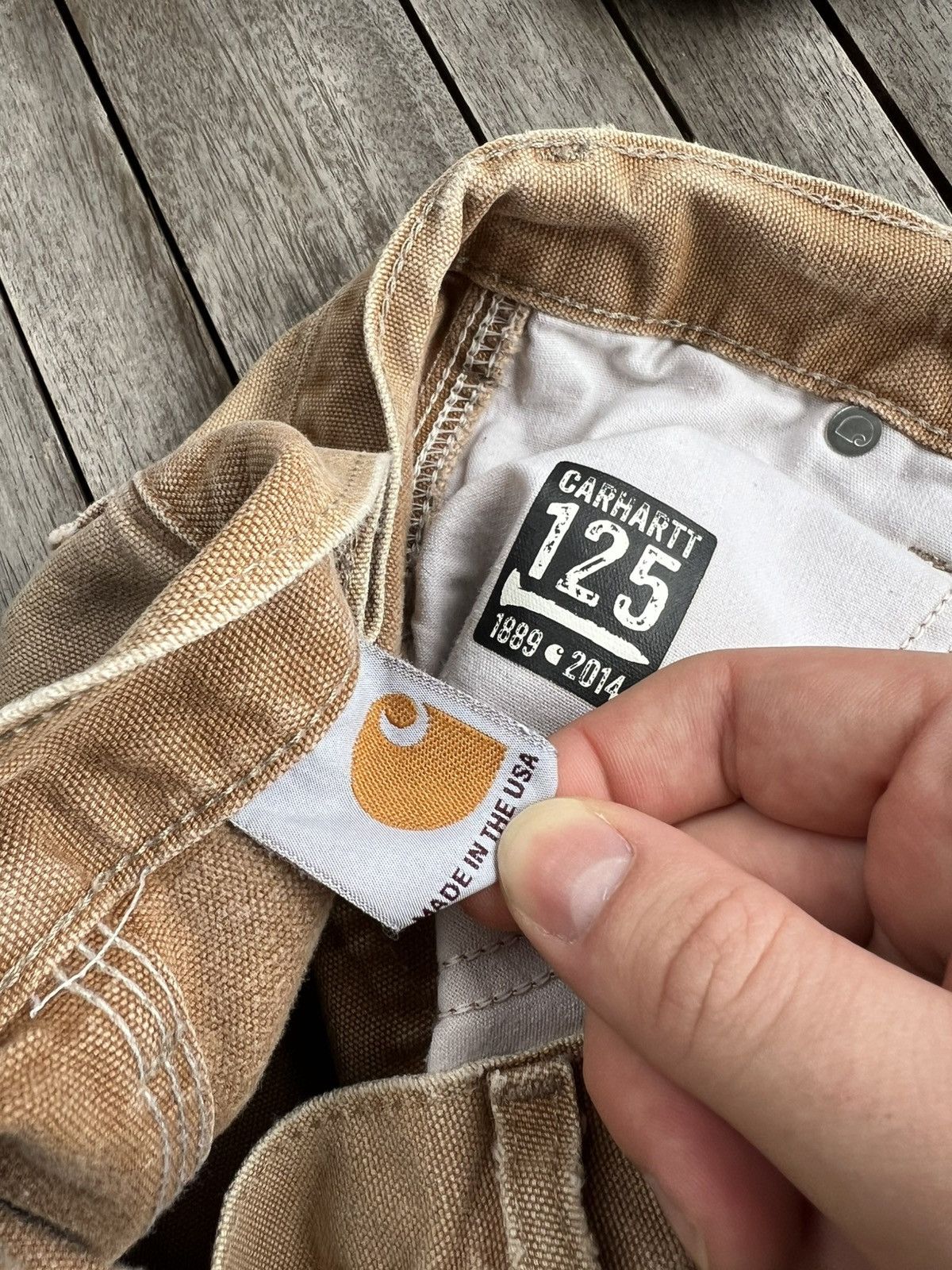Carhartt Carhartt Double Knee 125 Made in USA Size US 36 / EU 52 - 7 Thumbnail