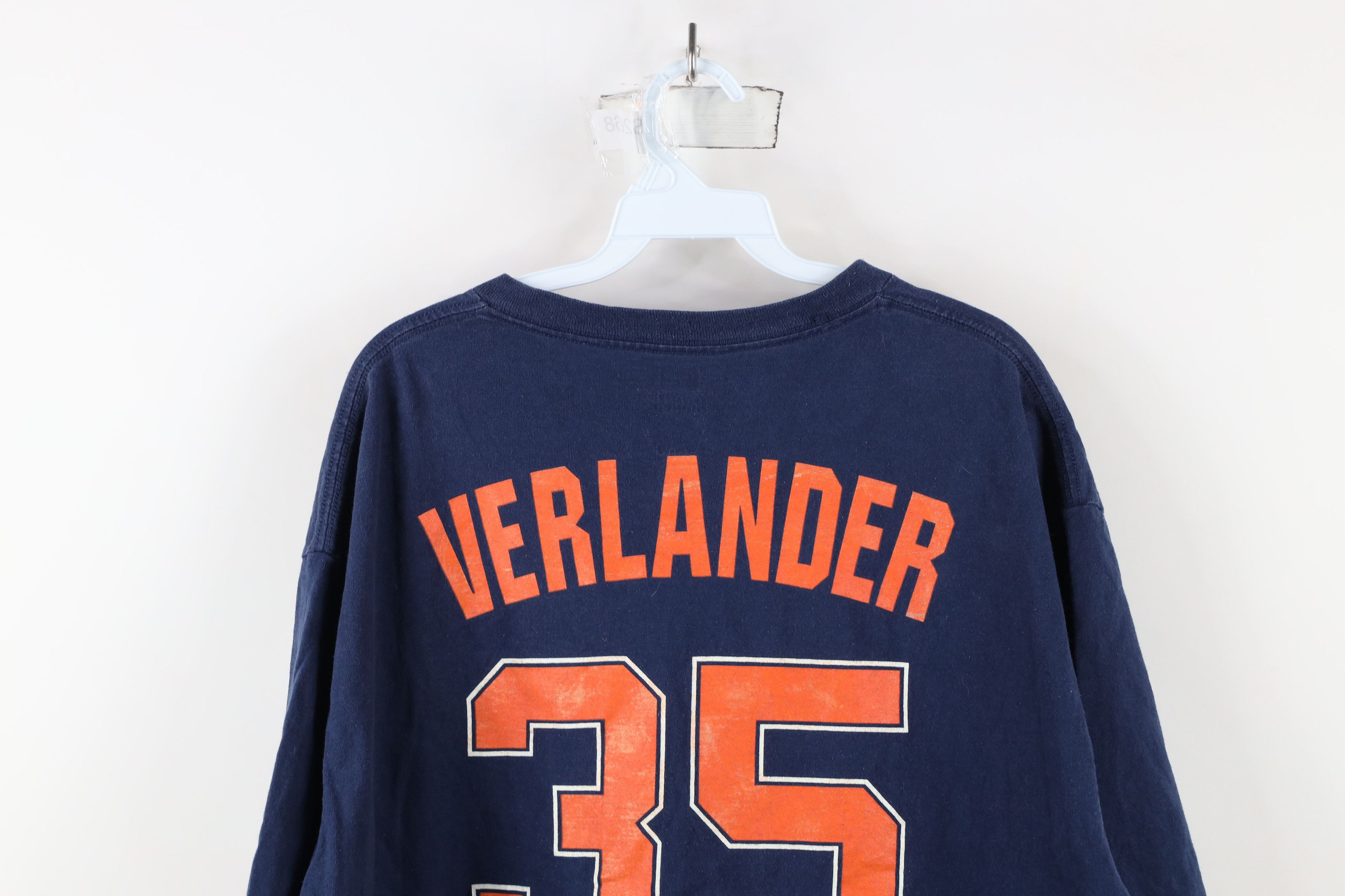 Vintage Vintage Justin Verlander Detroit Tigers Baseball T-Shirt Size US XL / EU 56 / 4 - 13 Thumbnail