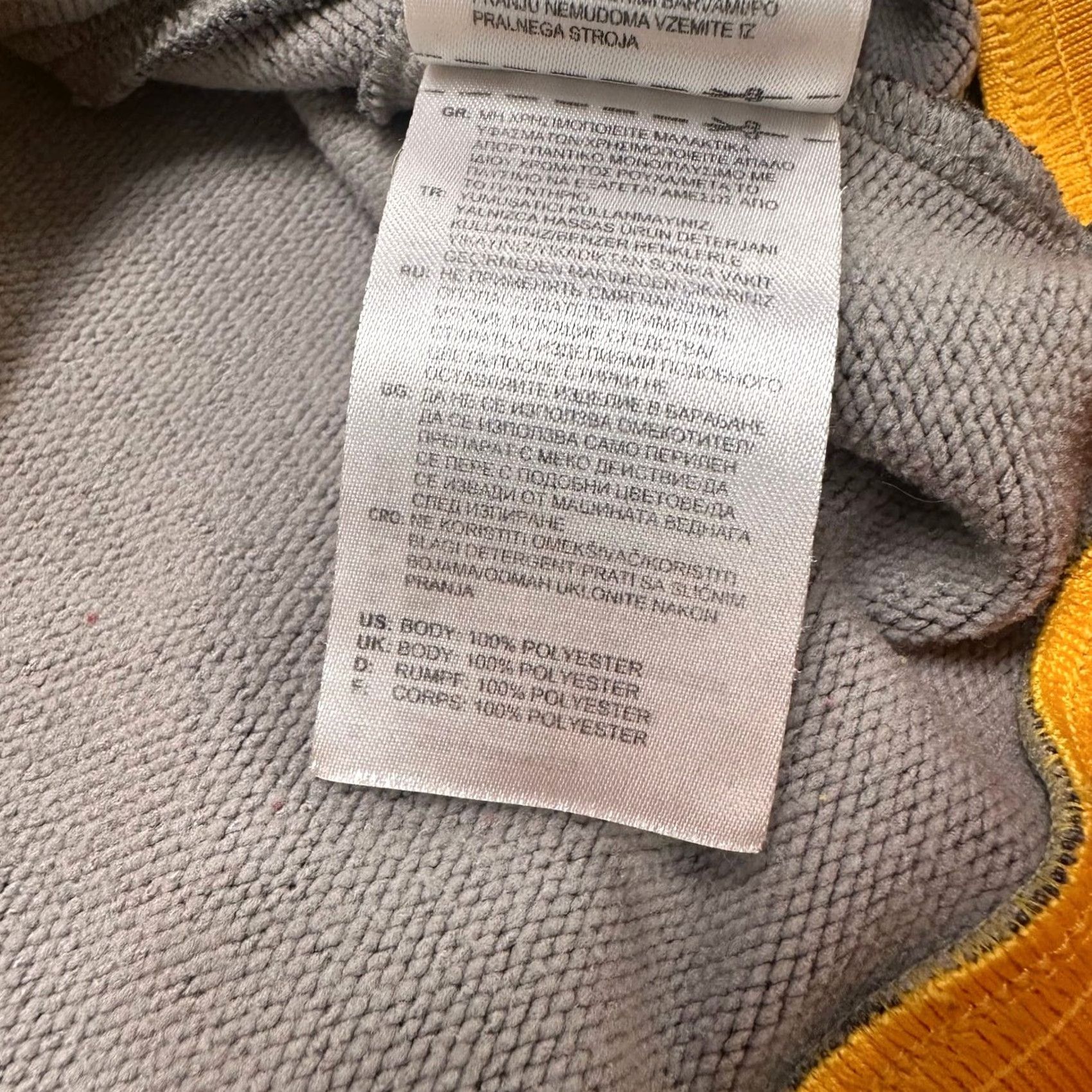 Adidas Adidas NBA Cavs Track Jacket Mens M Gray Yellow 3 Stripes Zip Up EUC Size US M / EU 48-50 / 2 - 5 Thumbnail