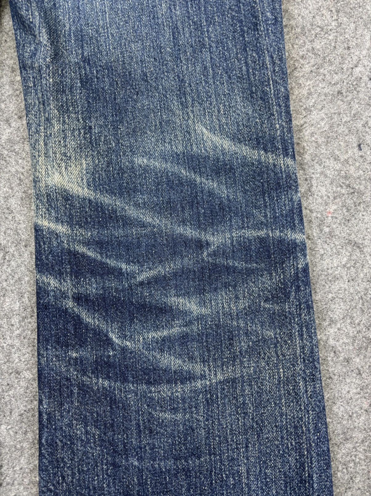 Lee 💥Flare💥Vintage 90s Ms Lee Flare Crazy Fades Denim F909 Size 24" / US 00 / IT 34 - 9 Thumbnail