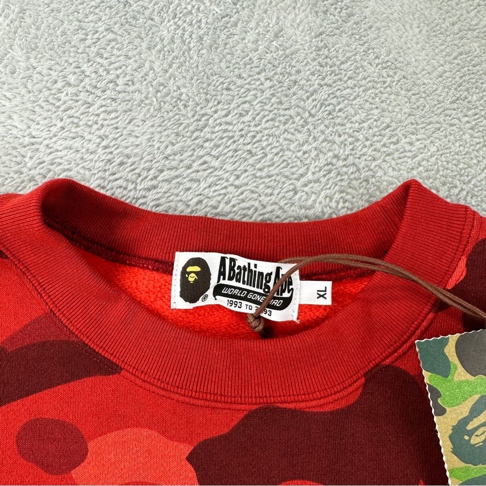 Bape Color Camo College Crewneck Size US XL / EU 56 / 4 - 5 Thumbnail