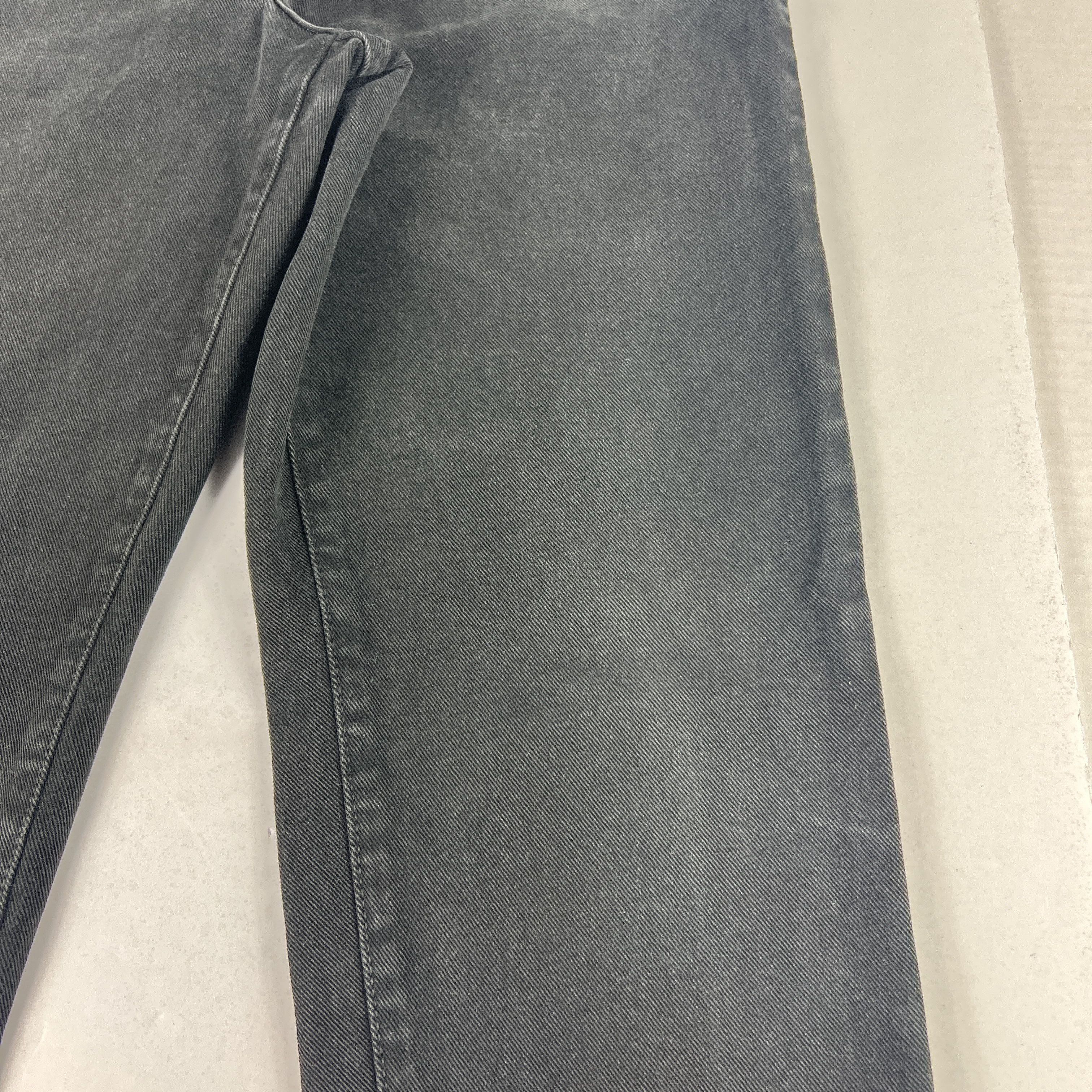 Calvin Klein × Vintage VTG CK Calvin Klein Jeans Straight Black Faded Cotton Denim Size US 32 / EU 48 - 3 Thumbnail