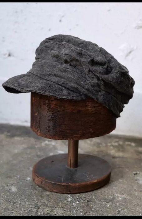 Paul Harnden Shoemakers Andrew Driftwood Ink Dyed Marine Cap A-1