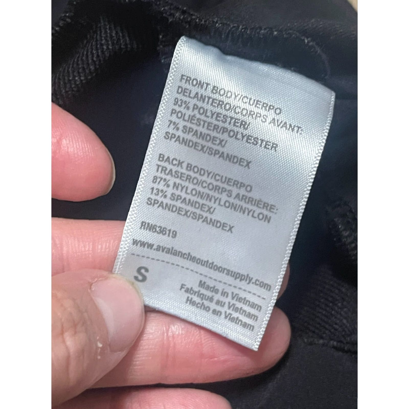 Avalanche Avalanche Pants Women's Size Small Black Yoga Pants Pull On Size 28" / US 6 / IT 42 - 5 Thumbnail