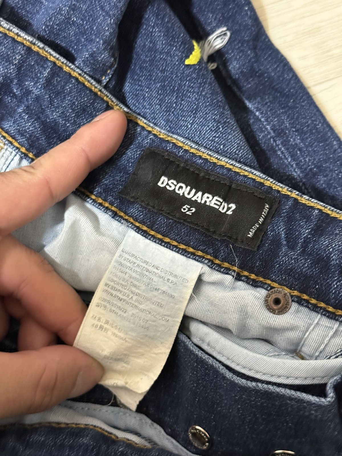 Dsquared2 DSQUARED2 Jeans / Size: 52 / Condition: Perfect Size US 38 / EU 54 - 5 Thumbnail