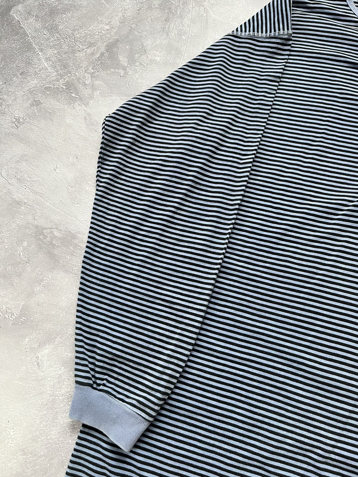 Brain Dead 💥Rare💥 DEAL Garment Dyed Color Striped Longsleeve Japan Size US L / EU 52-54 / 3 - 3 Thumbnail