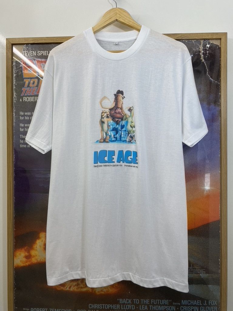 Vintage 2002 Vintage Ice Age Movie Japan Release Promo Tee Size US L / EU 52-54 / 3 - 1 Thumbnail