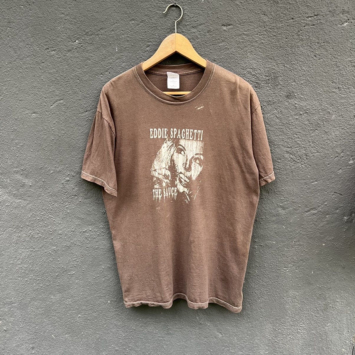 Band Tees Thrashed Faded Eddie Spaghetti The Sauce Band Tee Size US M / EU 48-50 / 2 - 1 Thumbnail