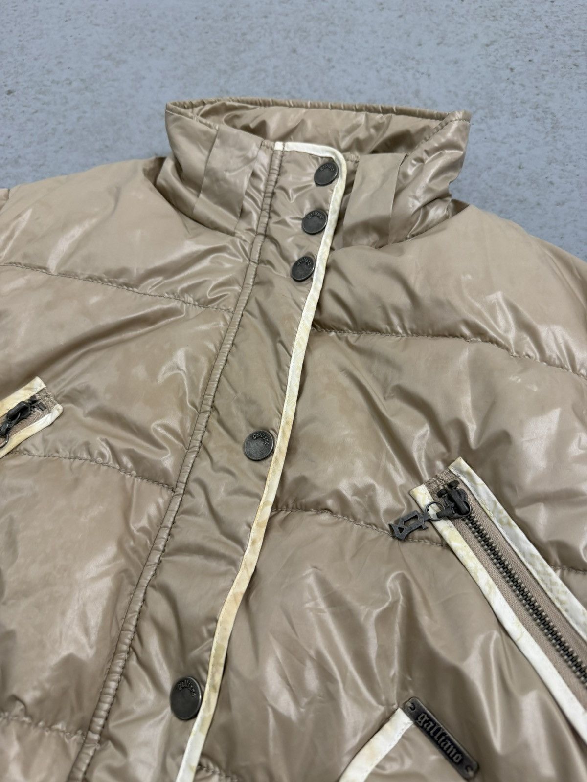 John Galliano Vintage 00s John Galliano Pirate Face Fox Fur Bomber Size XL / US 12-14 / IT 48-50 - 10 Thumbnail