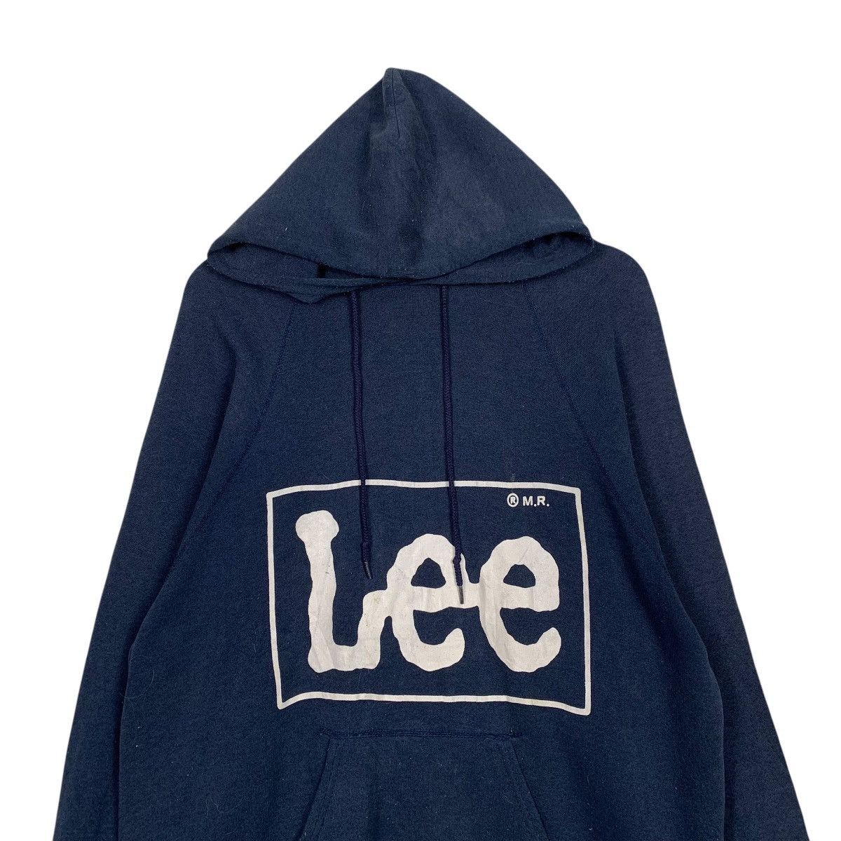 Lee Vintage Lee Big Logo Pullover Hoodie Made In USA Size US L / EU 52-54 / 3 - 2 Thumbnail