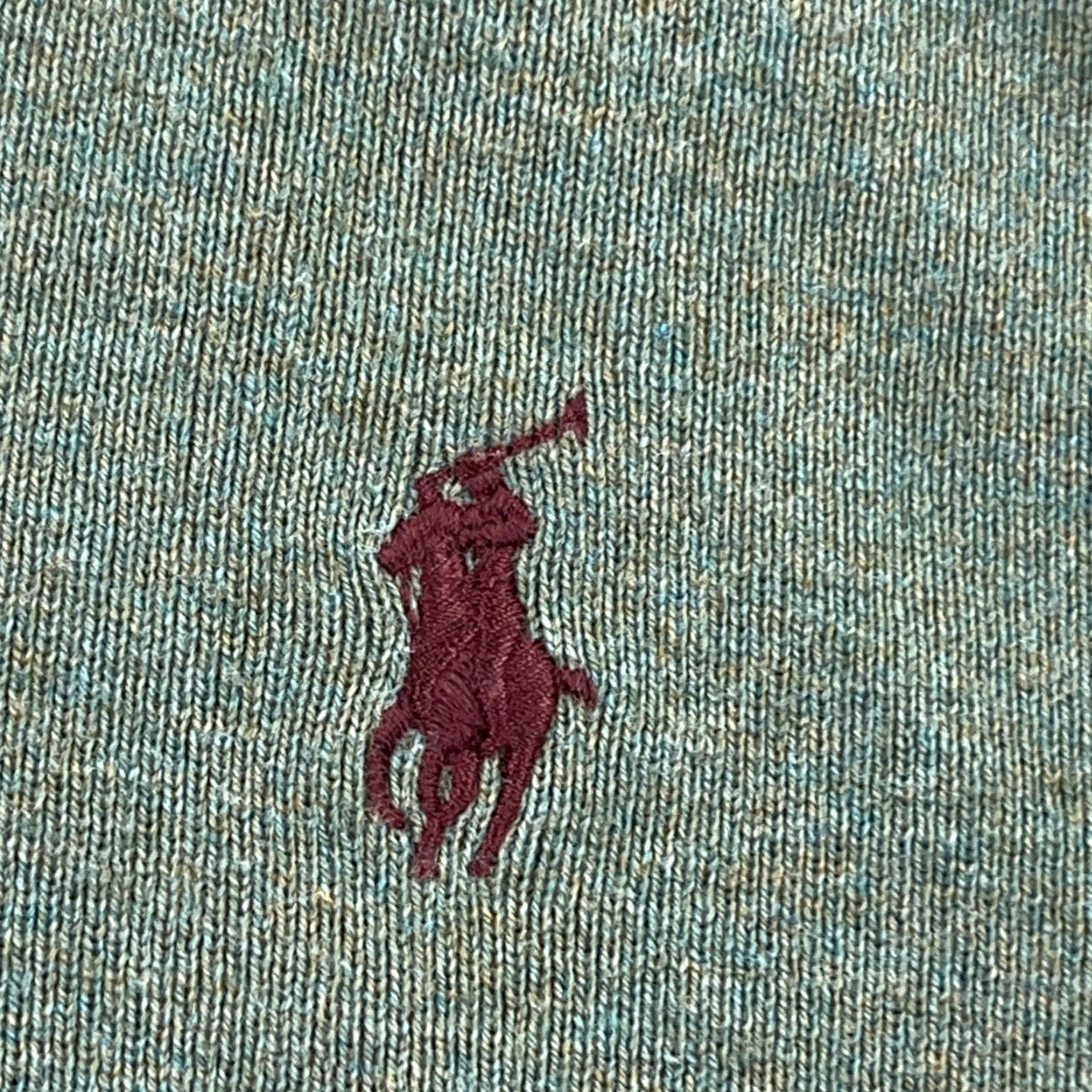 Polo Ralph Lauren Polo Ralph Lauren Vest Men Large Green Red Pony K Soft Touch Pima Cotton Mens Size US L / EU 52-54 / 3 - 3 Thumbnail