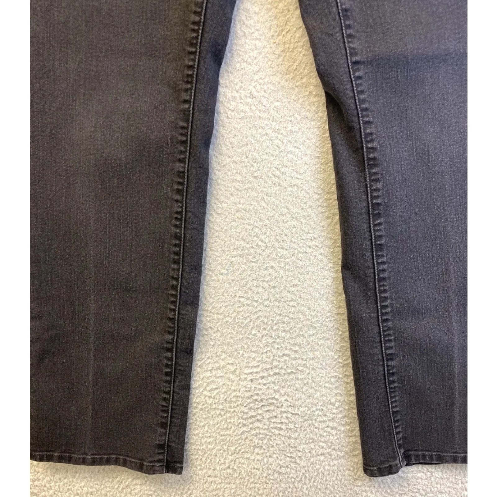 CO Levi Strauss & Co jeans 505 boot Black W30xL30 Women’s Mid Rise Cotton Denim Jeans Size 30" / US 8 / IT 44 - 2 Thumbnail