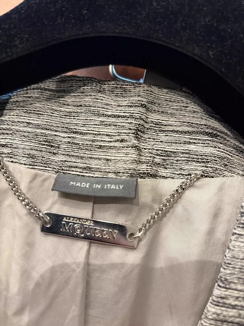 Alexander McQueen Alexander McQUEEN Weaving waist cinching jacket 2504-Nextar Size XS / US 0-2 / IT 36-38 - 8 Thumbnail