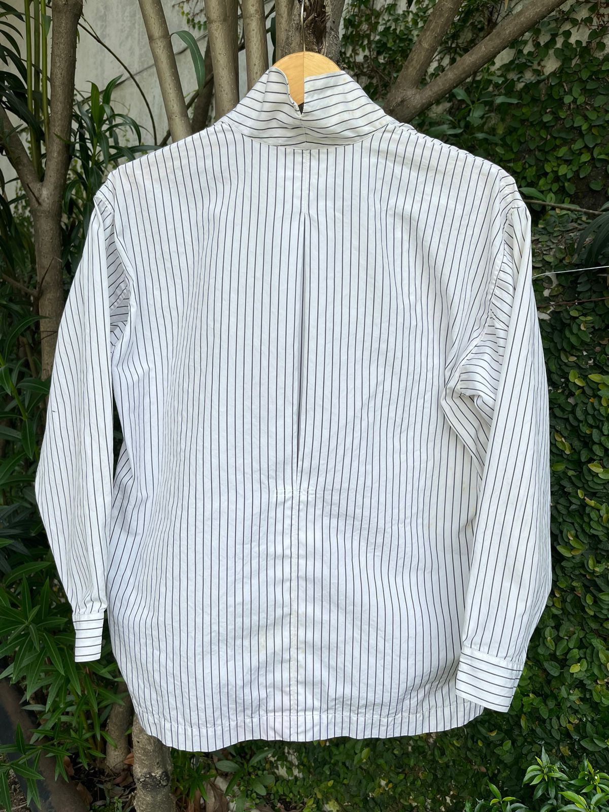 Issey Miyake × Japanese Brand Issey Miyake Stripe Button Shirt Size US M / EU 48-50 / 2 - 2 Thumbnail