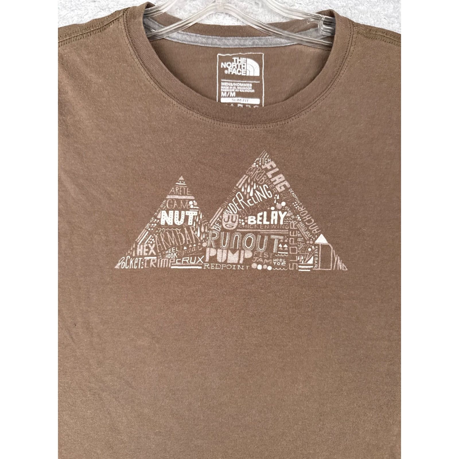The North Face The North Face Shirt Men Medium Brown Short Sleeve Crew Neck 100% Cotton READ Size US M / EU 48-50 / 2 - 7 Thumbnail