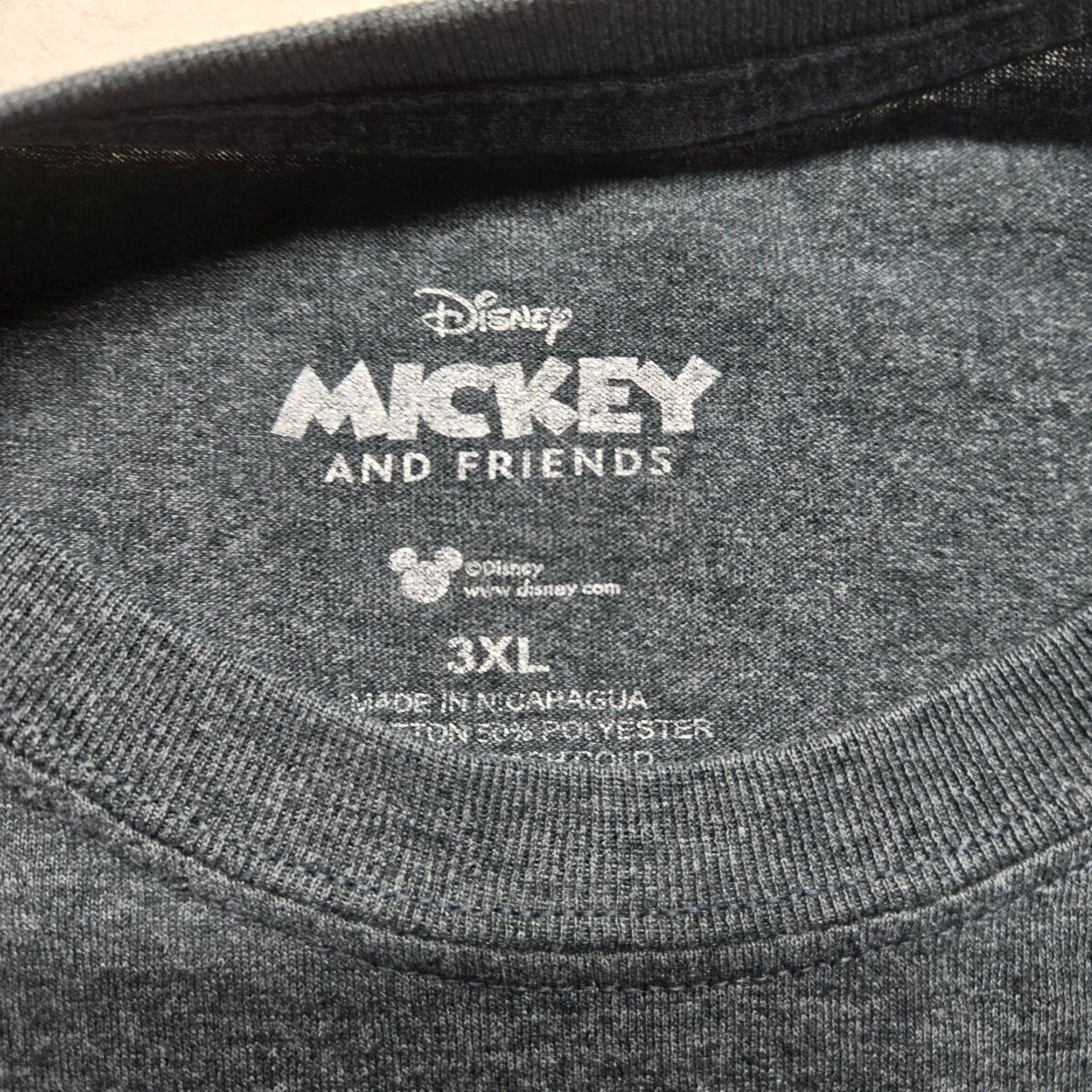 Disney VINTAGE Disney Graphic Print T Shirt Short Sleeve Adult Mens 3XL Gray Size US XXL / EU 58 / 5 - 3 Thumbnail