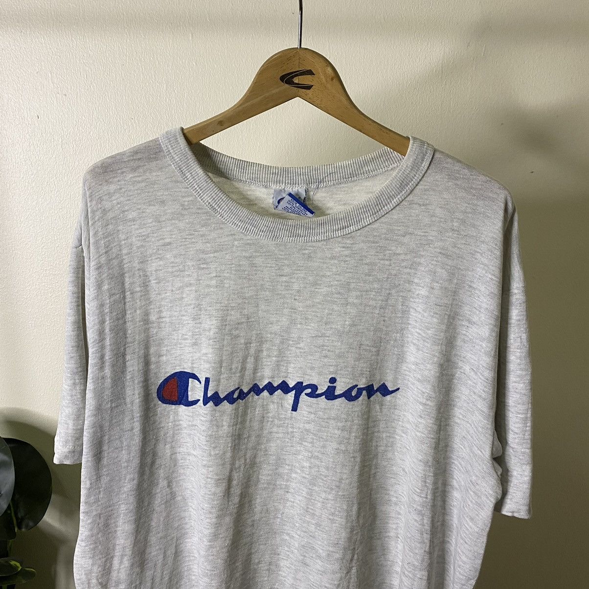 Champion Vintage 1990s Champion Spell Out OG Design Tee Size US XL / EU 56 / 4 - 2 Thumbnail