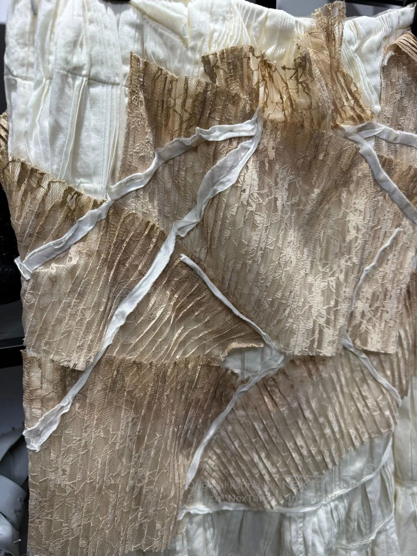 Issey Miyake ISSEY MIYAKE Origami Lace Long Skirt. Size 30" / US 8 / IT 44 - 8 Thumbnail