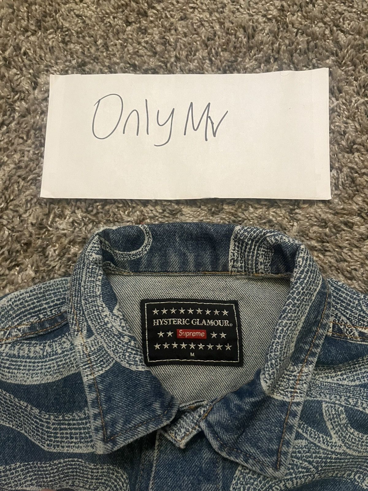 Hysteric Glamour × Supreme Supreme x Hysteric Glamour Denim Jacket Size US M / EU 48-50 / 2 - 4 Thumbnail