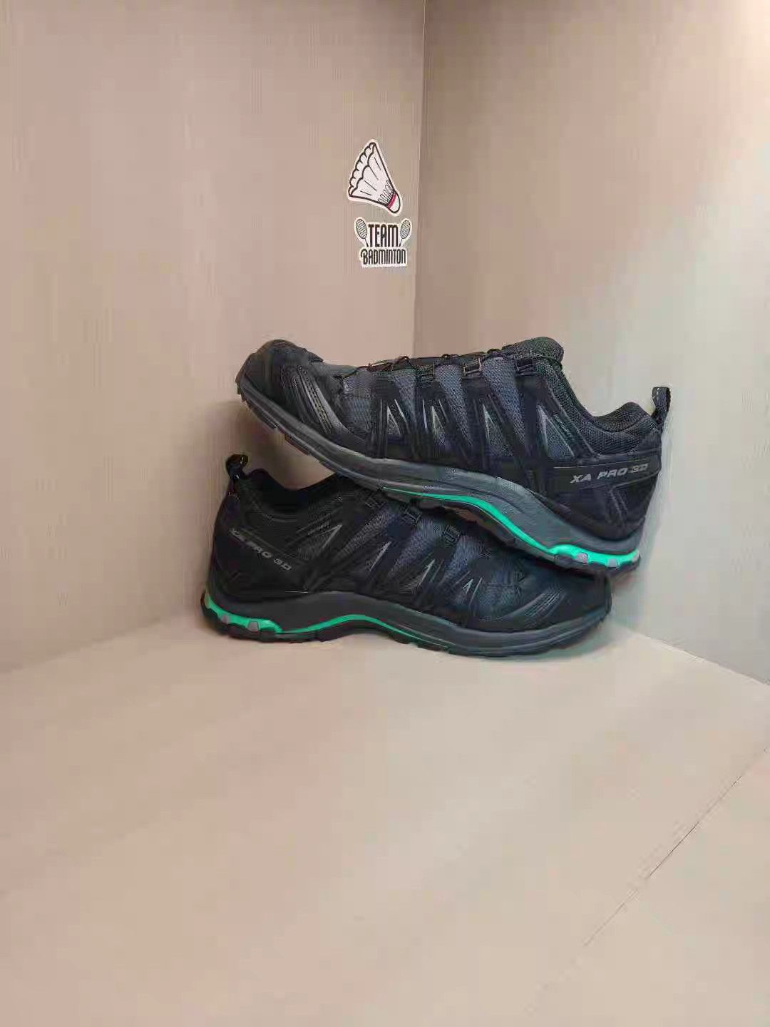 Salomon Salomon XA PRO 3D Black/Green K15 Size US 11.5 / EU 44-45 - 3 Thumbnail