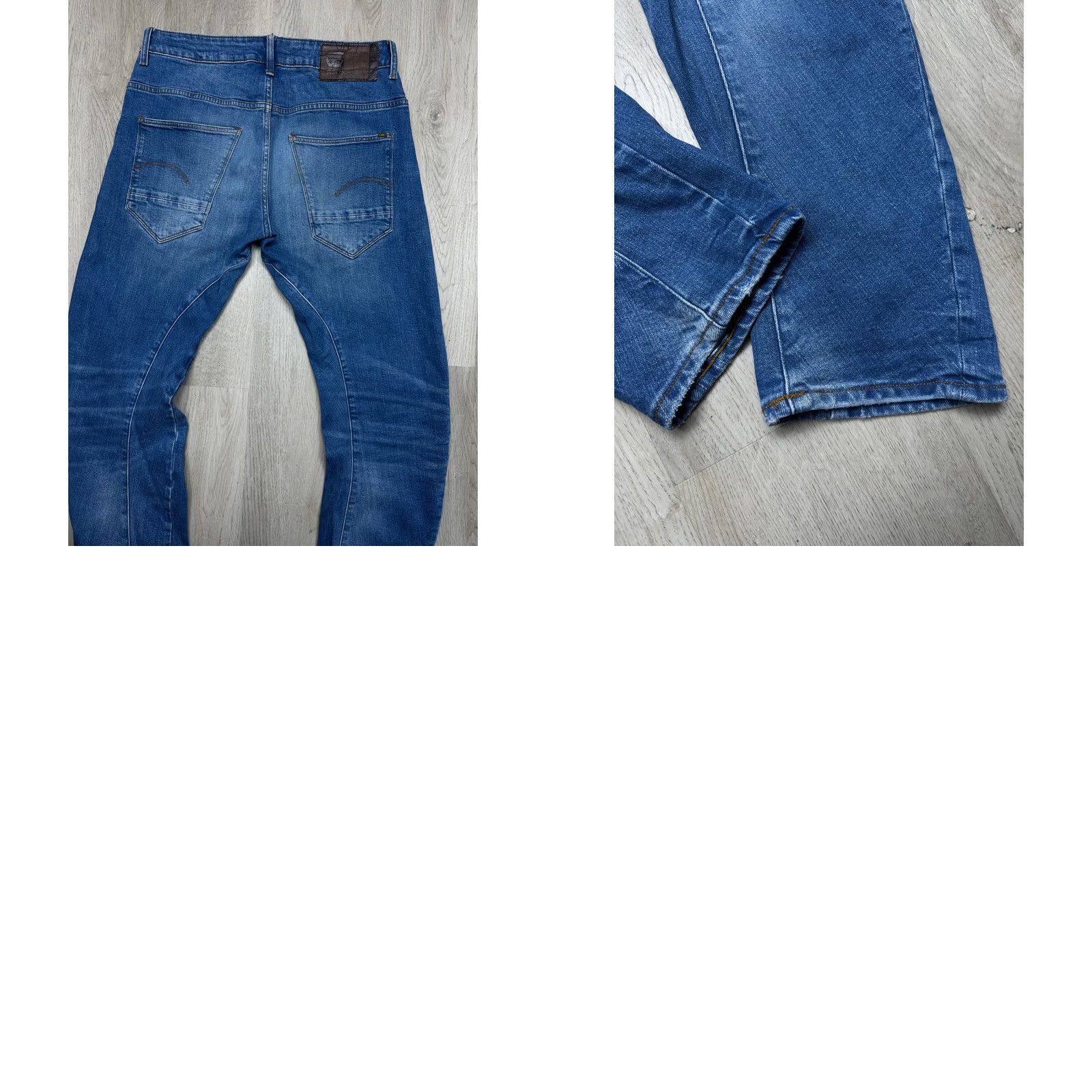 G-Star G-Star Arc Jeans Mens 31 Arc Slim Denim Pants Blue 31 Inseam 32 Waist 31 Size Regular Vietnam Cotton Denim Brand G-Star Arc 3D Vintage Slim Jeans Mens Size US 31 - 8 Thumbnail
