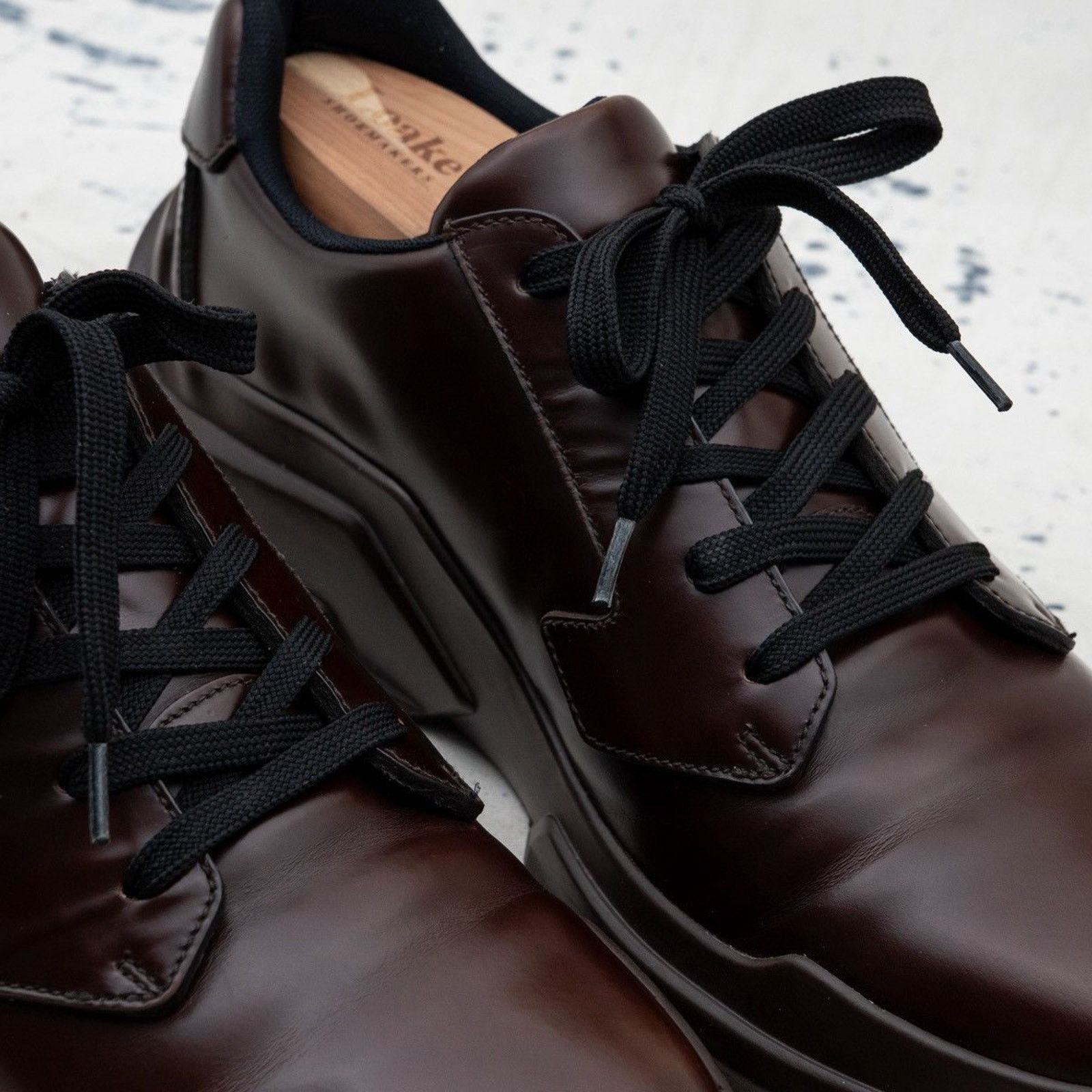 Prada Iconic prada milano dark brown chunky sole leather sneakers Size US 8.5 / EU 41-42 - 7 Thumbnail