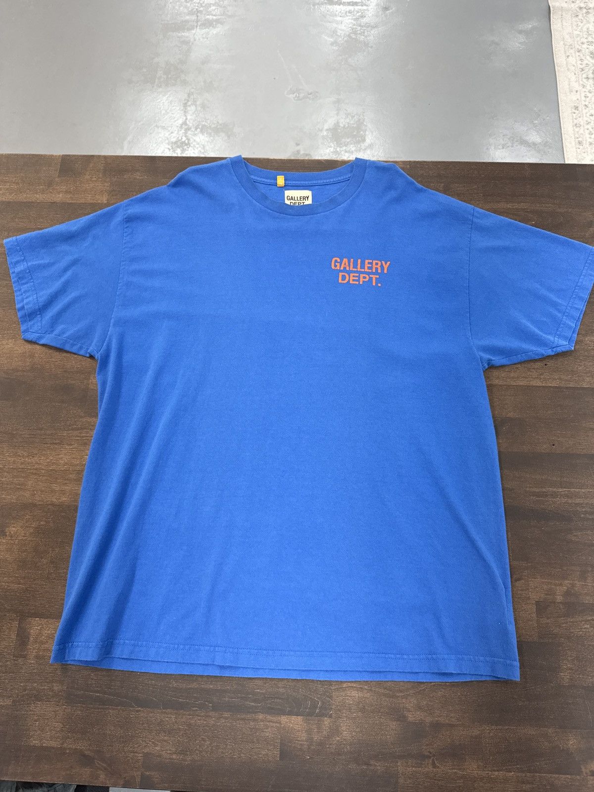 Gallery Dept. Gallery Dept Blue Souvenir Vintage Tee Pre-owned Size US XL / EU 56 / 4 - 1 Thumbnail