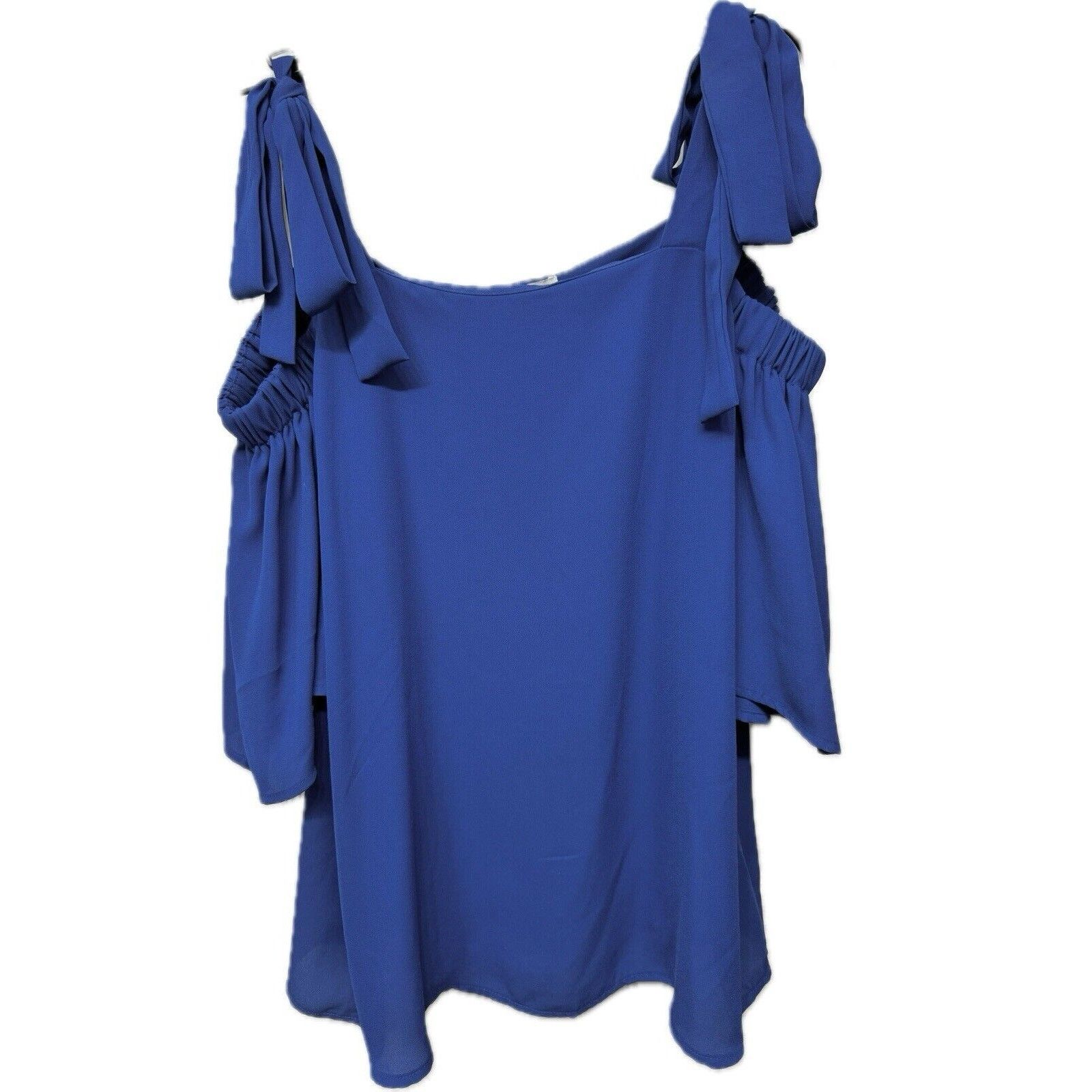Other New York & Co. Sweet Pea Cold Shoulder Blouse, Straps Tie S Size S / US 4 / IT 40 - 1 Thumbnail
